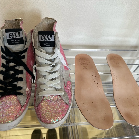 Authentic Kids Golden Goose Sparkle HighTops - Picture 12 of 16